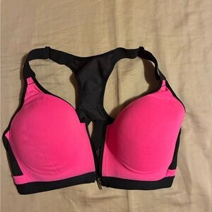 Victoria Sport Pink and Black Sports Bra 36DD